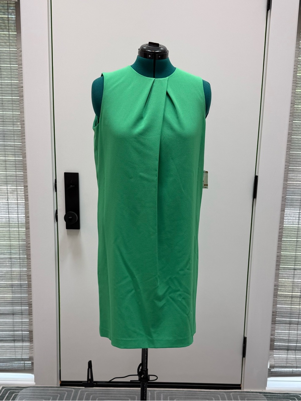 ANNE KLEIN Green Shift Dress US 12 NWT